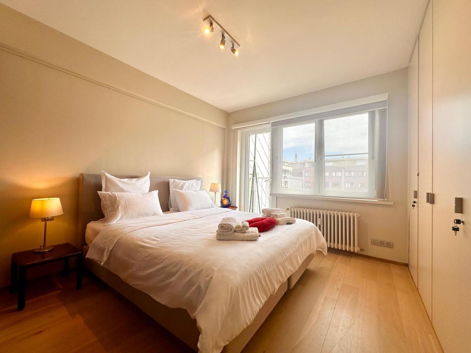 Vue Mer, Famille, Teletravail, Chiens Admis & Garage Knokke-Heist Esterno foto