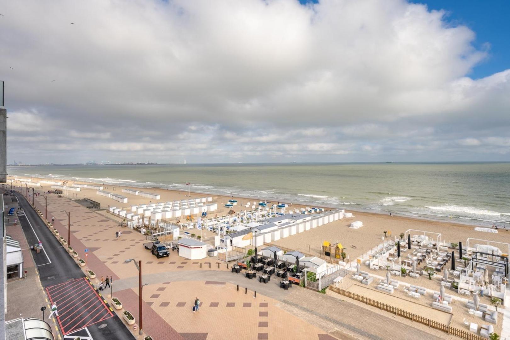 Vue Mer, Famille, Teletravail, Chiens Admis & Garage Knokke-Heist Esterno foto