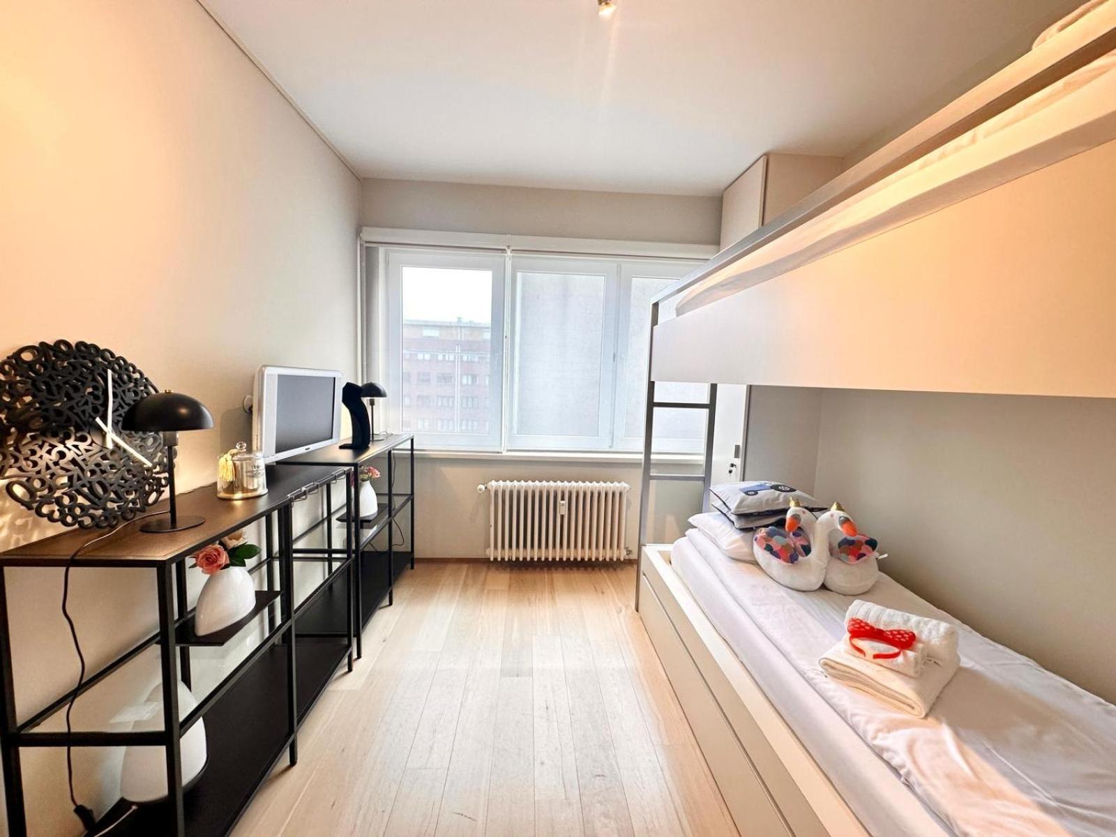 Vue Mer, Famille, Teletravail, Chiens Admis & Garage Knokke-Heist Esterno foto