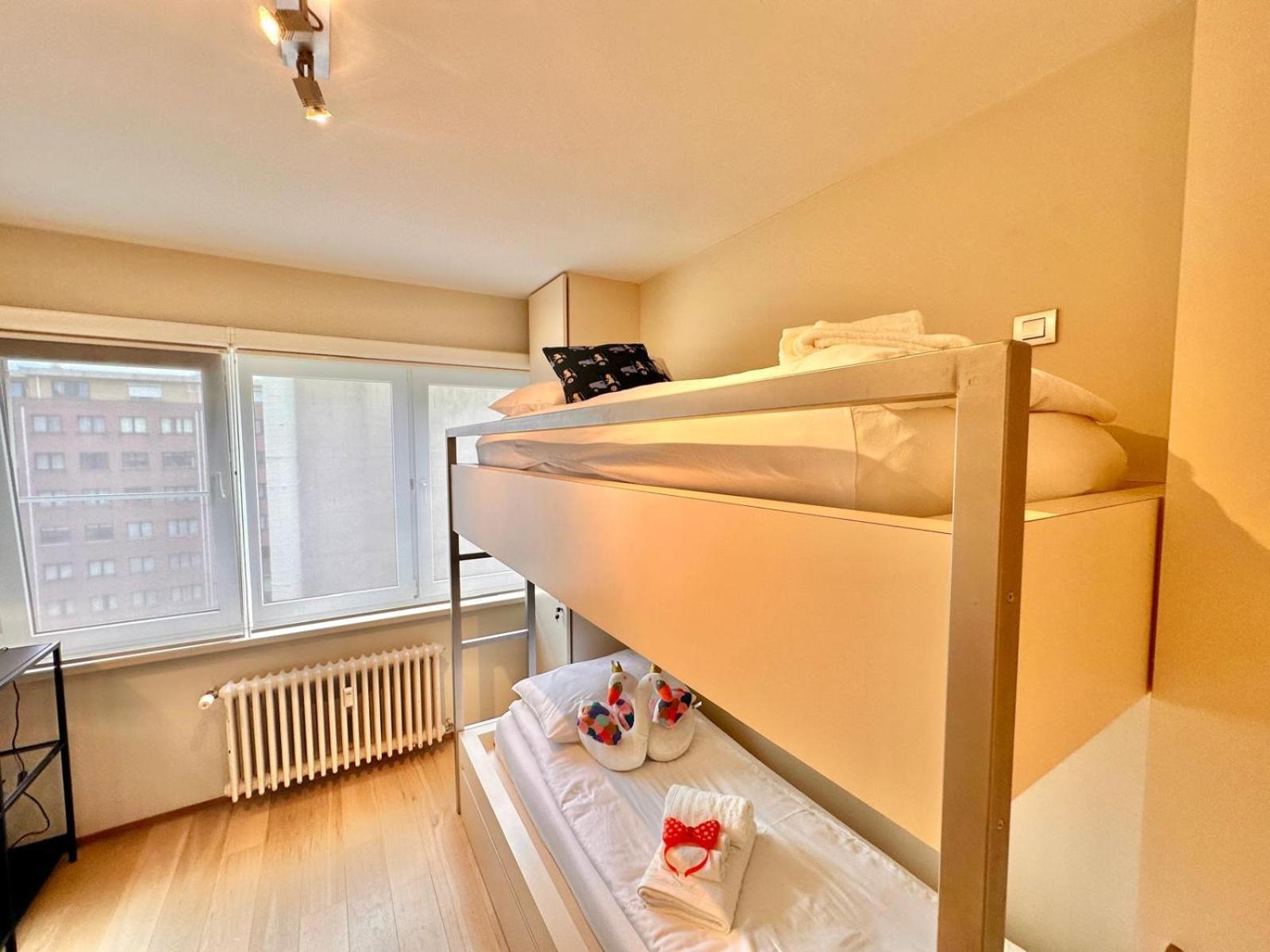 Vue Mer, Famille, Teletravail, Chiens Admis & Garage Knokke-Heist Esterno foto