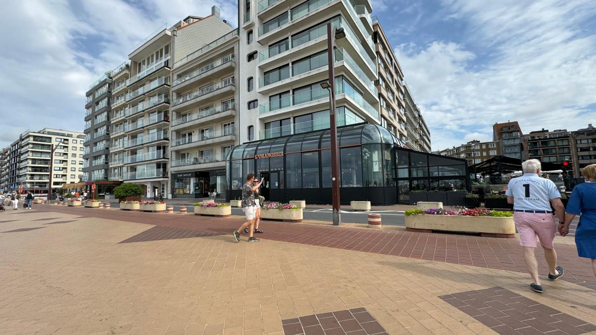 Vue Mer, Famille, Teletravail, Chiens Admis & Garage Knokke-Heist Esterno foto