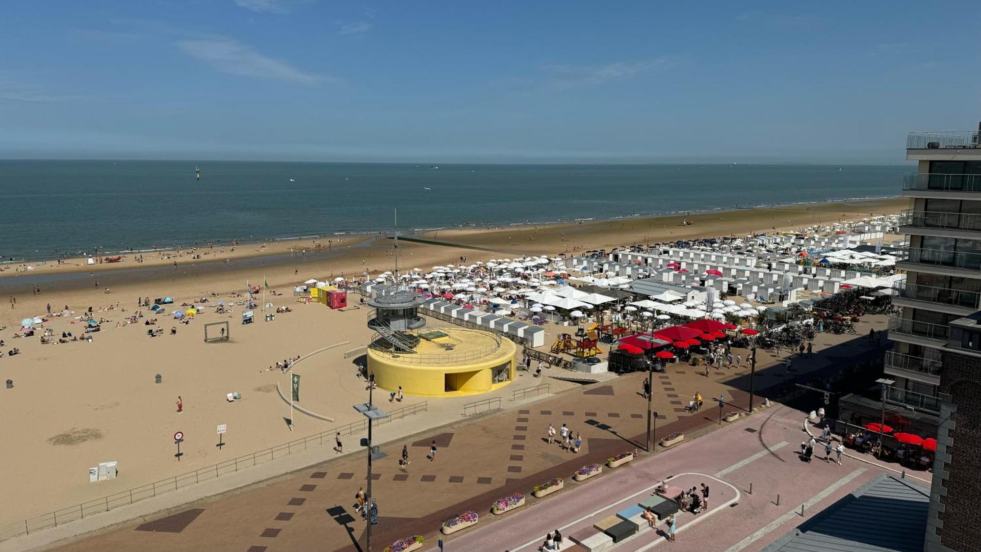 Vue Mer, Famille, Teletravail, Chiens Admis & Garage Knokke-Heist Esterno foto